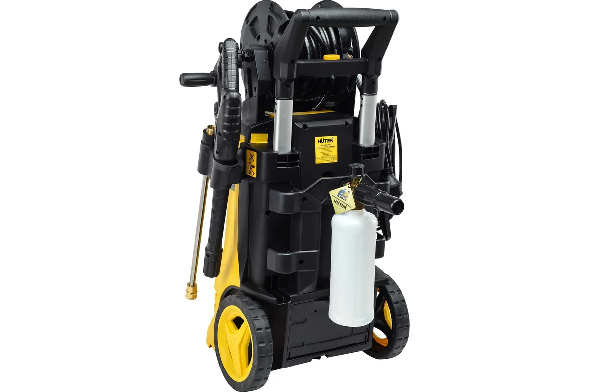 Мойка высокого давления Huter W-5-2600 pro (2600Вт, 210бар, 450л/ч, шланг 8м)