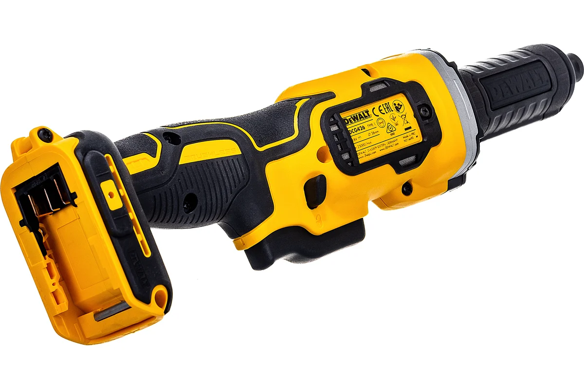 Аккумуляторная прямошлифовальная машина DeWalt DCG426N (18в, 6мм)