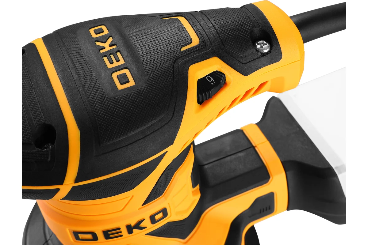 Орбитально-шлифовальная машина DEKO DKG400, 125мм