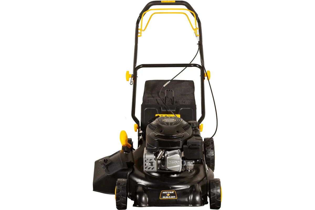Газонокосилка бензиновая HUTER GLM-5 PROFESSIONAL 5 л.с., 60 л