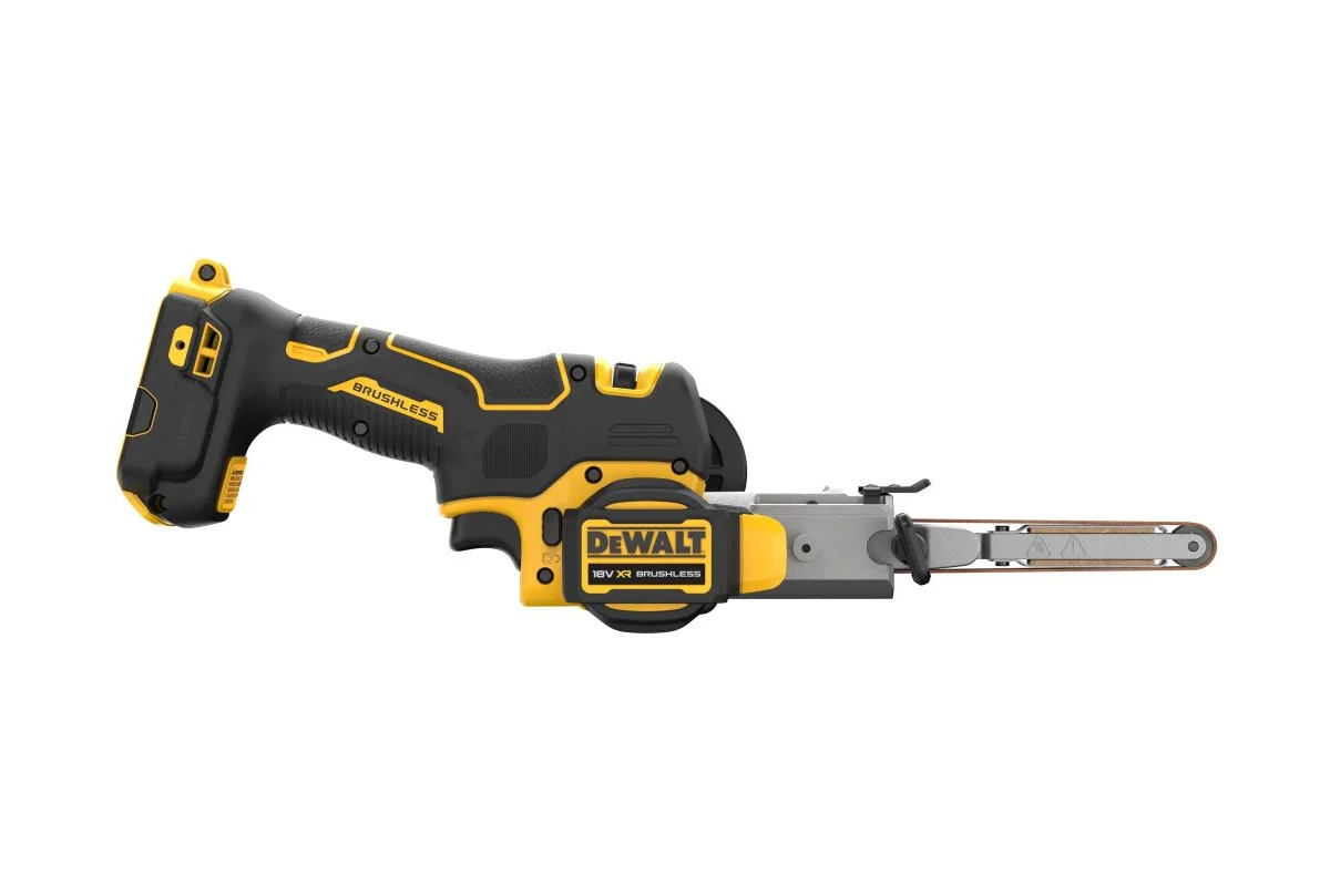 Аккумуляторная ленточная шлифмашина (напильник) dewalt DCM200N 18В