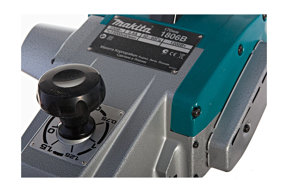 Рубанок makita 1806B (170мм, 1200Вт)