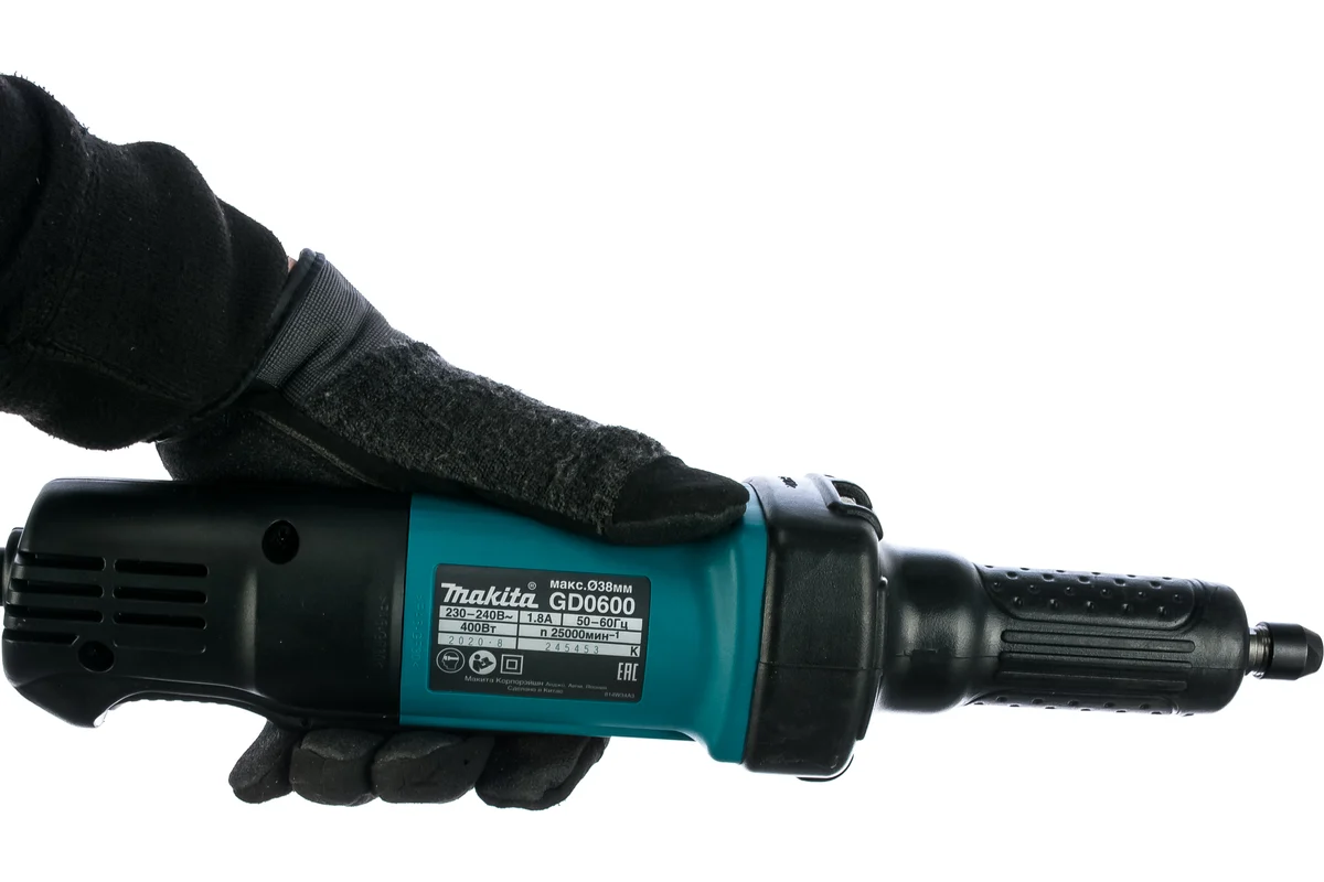 Прямошлифовальная машина Makita GD0600 400Вт, 25000об/мин цанга 6мм