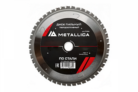 Диск по металу твердосплавный METALLIKA 355мм, 25.4мм, 80T