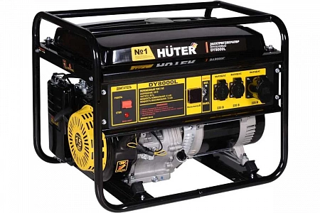 Генератор бензиновый HUTER DY8000L